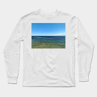 Sea blue, Golspie, Scotland Long Sleeve T-Shirt